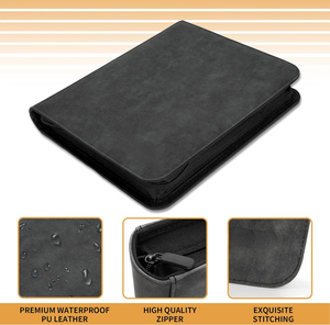 Encuadernación con Espiral Impermeable <span class=keywords><strong>de</strong></span> Alta Calidad con 252 Bolsillos para Archivador, Venta al Por Mayor |   Álbum con Cubierta <span class=keywords><strong>de</strong></span> PU <span class=keywords><strong>de</strong></span> 9 Bolsillos para Tarjetas MTG y TCG, Personalizable - Product Image 4