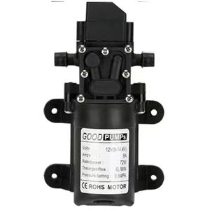 Pompe pulvérisatrice électrique 12V auto-amorçante haute pression pour lavage de voiture, pompe de surpression à diaphragme, accessoires pour petit pulvérisateur de drone - Product Image 5