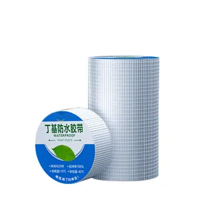 5cm 10cm 20cm Wide Aluminum Foil Repair Roof Cracks Garden Repair Pipe Seal Leak Proof Butyl Waterproof Tape