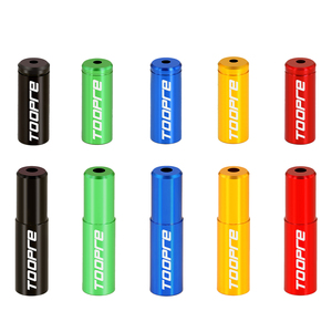 Toopre Mountain Road Bike Shift Rem Kabel Eindigt Lijndop Draadbuispluggen Aluminiumlegering 4Mm 5Mm <span class=keywords><strong>Mtb</strong></span> Fietskabeldop - Product Image 2