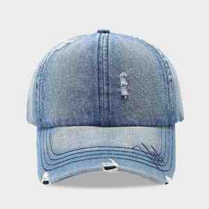 Gorra de Béisbol de Mezclilla Lavada Estilo Retro para Hombre y Mujer, Nueva Llegada 2025, Protección Solar para las Cuatro Estaciones, Gorra Deportiva Desgastada - Product Image 3