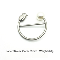 Neuankömmling Hochwertige Mode Metall Kristall Schnallen Perle Strass Gürtel für Kleidung