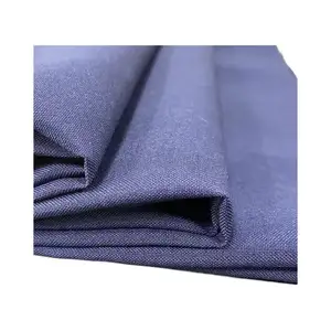 Buona qualità 200gsm 300gsm 600gsm resistente al fuoco 100% cotone cvc anti-fiamma tessuto impermeabile semplice saia per abbigliamento da lavoro uniforme