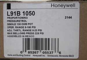 Controlador de Presión L91B1100/U 5-150PSI, Controladores de Presión Honeywell L91b 1050, Controlador L91b1100/u Pr - Product Image 6