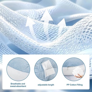 <span class=keywords><strong>Almohada</strong></span> de <span class=keywords><strong>Embarazo</strong></span> Ajustable de Espuma Viscoelástica con Funda Extraíble Antibacteriana para Soporte de Vientre, Cuello y Piernas - Product Image 3