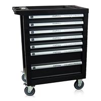 Armoire à outils en acier à 7 tiroirs Établi de stockage de garage en fer enduit de poudre/Chariot à outils Support OEM Coffre d'établi personnalisable