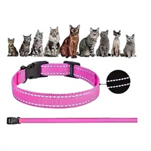 Rechargeable Cat Bark Collar Adjustable <b>Vibration</b> Training Collar ABS Pet Noise Control for Cats Anti Meowing Collar for Cat - Product Image 4