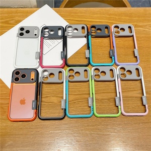 เคสโทรศัพท์ iPhone 17 Air 16 15 14 13 Pro Max Plus  ซิลิโคนสีสันสดใส ป้องกันเลนส์ สำหรับ iPhone 17 Pro Max - Product Image 1
