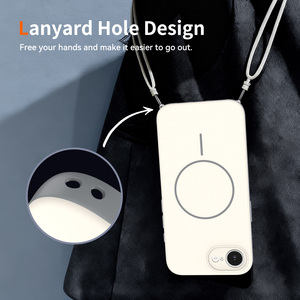 Funda <span class=keywords><strong>de</strong></span> Alta Calidad para iPhone 17e, Suave al Tacto, con Orificios Precisos, Blanca, Compatible con Carga Inalámbrica, Antigolpes - Product Image 5