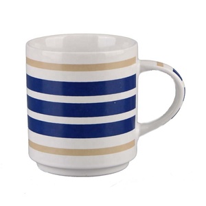 Sin cubierta carta en inglés de leche de avena desayuno café con manija inicio pequeño fresco taza de vidrio - Product Image 4