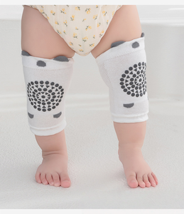 Genouillères et chauffe-jambes en coton tricoté pour bébé, antidérapants, élastiques, anti-chute, style coréen, quatre saisons, pour les 0-5 ans - Product Image 5