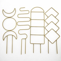 Lot de quatre supports de plantes pour grimpantes, idéal pour la mise en forme et la fixation des plantes, décoration de jardin, pour jardinières d'extérieur et d'intérieur