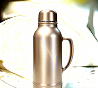 Pigment d'aluminium holographique à effet arc-en-ciel, couleur changeante, haute luminosité, or champagne, pour peinture extérieure de bouteilles et thermos