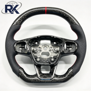 Volante de Fibra de Carbono Real, Mejora Interior para <span class=keywords><strong>Ford</strong></span> <span class=keywords><strong>F150</strong></span> <span class=keywords><strong>Raptor</strong></span> 2015-2020, <span class=keywords><strong>Precio</strong></span> Bajo al por Mayor, Directo de Fábrica - Product Image 5