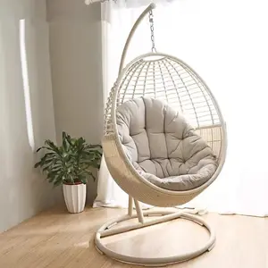 Modern Nordic Style Lazy Hanging Chair Indoor And Outdoor Autumn Thousands Room Bird Nest Hanging Basket For Courtyard House