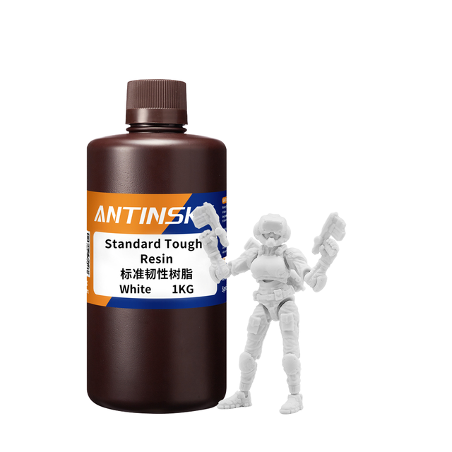 ANTINSKY High Quality 3D Printing Material Standard Tough Resin Low Viscosity & Odor with Low Shrinkage for Plastic Products