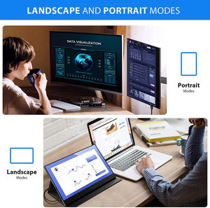 Moniteur <span class=keywords><strong>portable</strong></span> pour ordinateur <span class=keywords><strong>portable</strong></span> super fin et pas cher de <span class=keywords><strong>17</strong></span>,3 <span class=keywords><strong>pouces</strong></span>, écran <span class=keywords><strong>tactile</strong></span> de <span class=keywords><strong>17</strong></span> <span class=keywords><strong>pouces</strong></span>, 60 Hz, 144 Hz, 2K, double moniteur <span class=keywords><strong>portable</strong></span> pour ordinateur <span class=keywords><strong>portable</strong></span> - Product Image 3