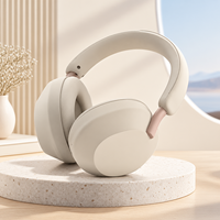 Casque audio professionnel couleur mate, son stéréo HIFI, sans fil, circum-auriculaire, pliable