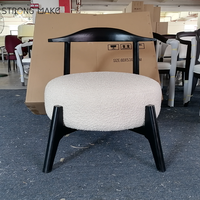 Fauteuils relaxants en bois de style nordique, modernes et luxueux, pour salon contemporain, chaise de loisirs occasionnelle pour adultes