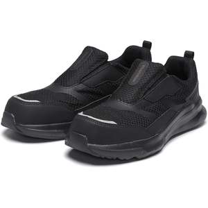 Chaussures de travail unisexes MARUGO MNDM790 pour adultes, 4E, à enfiler, avec embout en résine, semelle intermédiaire en fer, chaussures de sécurité avec fonction anti-écrasement - Product Image 1