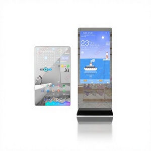 hiseeview 43 zoll digital signage touch Smart Floor <b>Standing</b>, Vertical Advertising Display Screen for Sports and home - Product Image 2