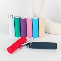 Botol Semprot Parfum Mini Model Lipstik, 5ml Warna-warni Putar Portabel Isi Ulang, Aksesoris Kecantikan Perjalanan untuk Wanita