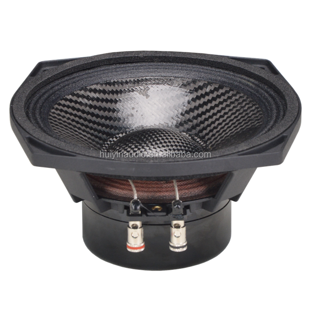 Low Price 6.5 Inch Midrange Speaker 200W RMS Neodymium Woofer Carbon Fiber Cone Mid Speaker for 3-Way Line Array Audio 650-028