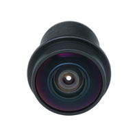 Objectif d'appareil photo grand angle 1,8 mm F2.0 180 degrés M12 pour caméra de sécurité, sonnette de porte intelligente