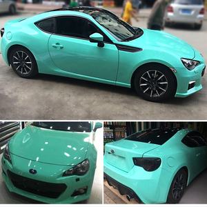 <span class=keywords><strong>Film</strong></span> adhésif en vinyle noir brillant 1.52x28M, feuille de décalcomanie à libération d'air - Product Image 2