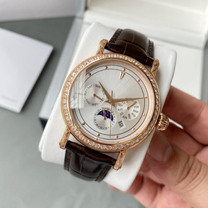 Montres-bracelets à quartz avec squelette en or pour hommes, personnalisés, de luxe Fabricant Reloj Hombre - Product Image 1