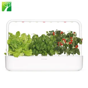 Wholesale Factory Price Smart Microgreens Growing System Vegetable Hydroponic Indoor Herb Garden Kit PE Flower Pot Home Floor