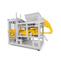 Machine de fabrication de blocs hydraulique entièrement automatique QT12-15 produisant des pavés emboîtables, des blocs creux et des briques de fondation en ciment