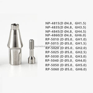 Pilier droit préfabriqué compatible avec le pilier de type ciment titane NeoBiotech - Product Image 4