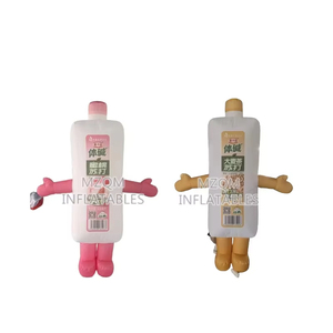 Disfraz de muñeca inflable para caminar, disfraz de dibujos animados para caminar, ropa de personaje para eventos - Product Image 4