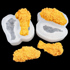 แม่พิมพ์ซิลิโคนรูปขา<span class=keywords><strong>ไก่</strong></span><span class=keywords><strong>ทอด</strong></span>สามมิติ สำหรับทำขนม ฟองดองต์ งานแฮนด์เมด จานบาร์บีคิว ตกแต่งช็อกโกแลต มูส - Product Image 6