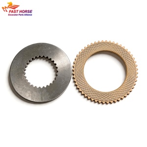 Pièces d'excavatrice hydraulique Hangood 1201-0007A 135A Plaque de friction extérieure pour boîte de vitesses Advance 135 135A Pièces d'excavatrice - Product Image 1
