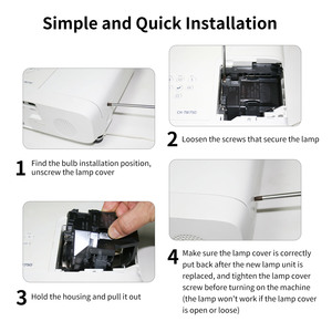 V13h010l89 đèn chiếu thay thế cho <span class=keywords><strong>Epson</strong></span> elplp89 powerlite rạp chiếu phim tại nhà/rạp chiếu phim chuyên nghiệp 6040ub/6050ub/4040/6040 - Product Image 6