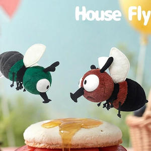 Jouet cafard ailé C008, animaux en peluche amusants, poupée, adorable peluche, coussin à câliner, anniversaire, femmes, filles, petites peluches - Product Image 3