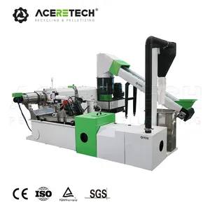 Op Maat Gemaakte ACS-H800/120 Afval Plastic Pet/Nylon Pa6 Pa66 Film/Vezel/Gloeidraad/Vezel Doek Recycling Pellet Machine