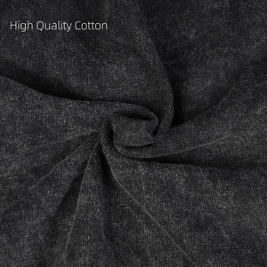 Sweat-shirt à capuche surdimensionné pour homme, imprimé personnalisé tendance, lourd, délavé à l'acide, respirant, effet usé - Product Image 4