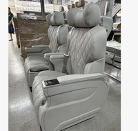 Siège de voiture électrique VIP de luxe modifié GZYLC avec massage et ventilation pour Hiace Van Alphard