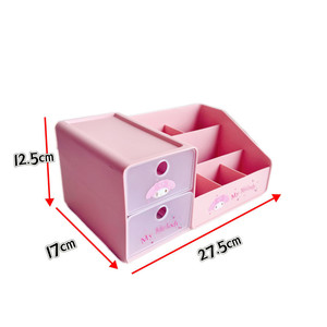 Organizador de Maquillaje de Plástico con Múltiples Compartimentos, Caja de Almacenamiento Tipo Cajón para Joyas y Cosméticos, Organización de Escritorio, Diseño Bonito - Product Image 5