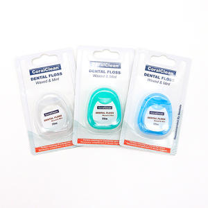 Cure-dents dentaires fins à la menthe, boîte portable, paquet de 50 mètres/rouleau, soins bucco-dentaires, nettoyage des dents - Product Image 4