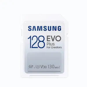 Wholesale Samsung EVO Plus SDXC Full-size SD Card V30 Memory U 3Card 128gb 256gb 32g 64gb Sd Card Class10 130m/s C10 For Camera