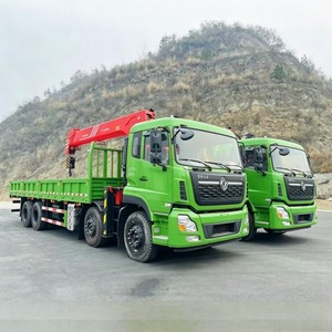 Grue à flèche télescopique Dongfeng 8x4 de 20 à 25 tonnes pour levage à grande échelle - Product Image 4