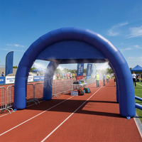 Arche de brumisation gonflable, station de refroidissement par pulvérisation d'eau, pavillon portable en PVC pour fêtes, événements, camping, jardin, été