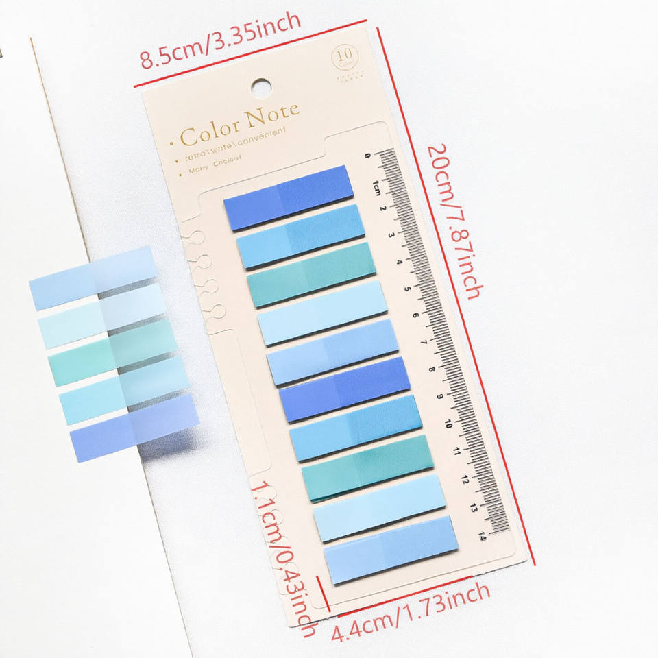 Custom Transparent Sticky Tabs With Viscosity Feature Writable Sticky ...