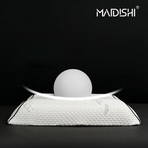MAIDISHI-Almohada de silicona para el verano, almohada fría de bambú, comodidad fresca, espuma viscoelástica, para cama - Product Image 3