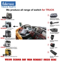 Pièces détachées pour camions lourds, interrupteur de fenêtre, norme OEM 81258067098 81619906078 pour camion MAN, interrupteur d'éclairage