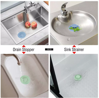 Bouchon de douche en Silicone Durable, égouttoir de douche, bouchons de cheveux, crépines d'évier de baignoire